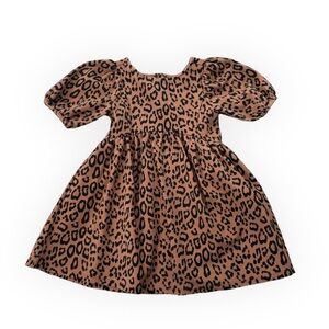 Janie and Jack Cheetah Print Dress, Size 4